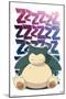 Pokémon - Snorlax-Trends International-Mounted Poster