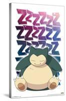 Pokémon - Snorlax-Trends International-Stretched Canvas