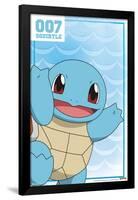 Pokémon - Squirtle 007-Trends International-Framed Poster