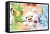 Pokémon: Sword and Shield - Group-Trends International-Framed Stretched Canvas