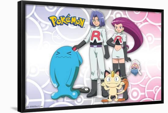 Pokémon - Team Rocket-Trends International-Framed Poster