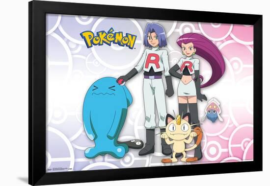 Pokémon - Team Rocket-Trends International-Framed Poster