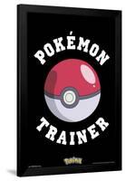 Pokémon - TRAINER-null-Framed Poster