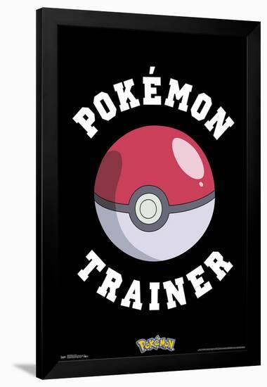 Pokémon - TRAINER-null-Framed Poster