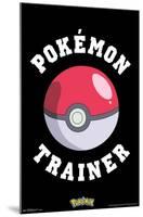 Pokémon - Trainer-Trends International-Mounted Poster