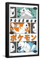 Pokémon - Trio Anime-Trends International-Framed Poster