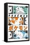 Pokémon - Trio Anime-Trends International-Framed Stretched Canvas