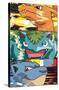 Pokémon - Trio Distortion-Trends International-Stretched Canvas