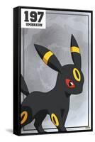 Pokémon - Umbreon 197-Trends International-Framed Stretched Canvas