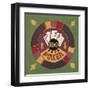 Poker - $100-Gregory Gorham-Framed Art Print