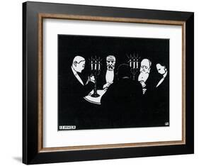 Poker, 1896-Félix Vallotton-Framed Giclee Print