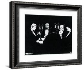 Poker, 1896-Félix Vallotton-Framed Giclee Print