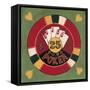 Poker - $25-Gregory Gorham-Framed Stretched Canvas