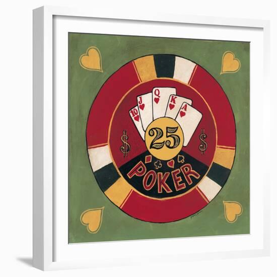 Poker - $25-Gregory Gorham-Framed Premium Giclee Print