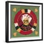 Poker - $25-Gregory Gorham-Framed Art Print