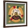 Poker - $2-Gregory Gorham-Framed Art Print