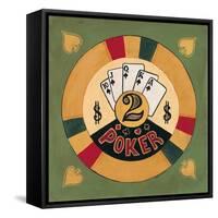 Poker - $2-Gregory Gorham-Framed Stretched Canvas