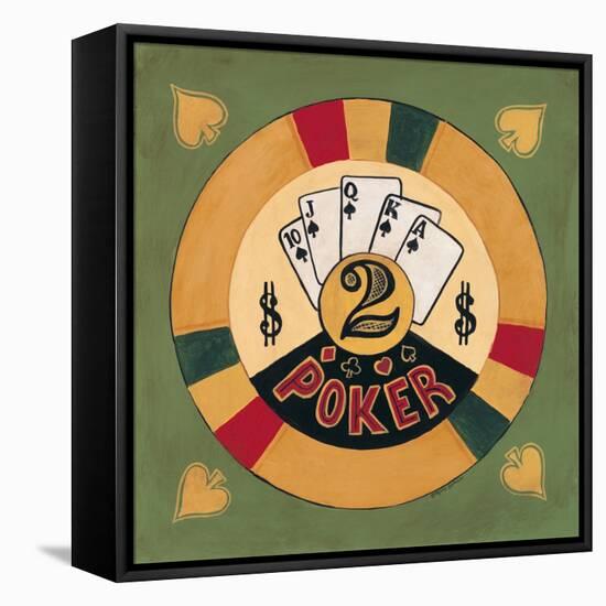 Poker - $2-Gregory Gorham-Framed Stretched Canvas