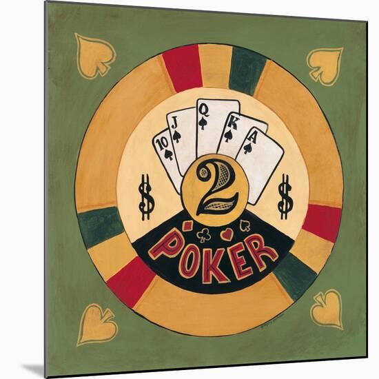 Poker - $2-Gregory Gorham-Mounted Premium Giclee Print