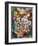 Poker Cats-Bill Bell-Framed Giclee Print