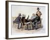 Poker Game, 1840s-Arthur Burdett Frost-Framed Giclee Print