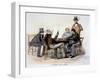 Poker Game, 1840s-Arthur Burdett Frost-Framed Giclee Print