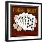 Poker Night-Kate Ward Thacker-Framed Giclee Print