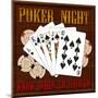 Poker Night-Kate Ward Thacker-Mounted Giclee Print