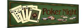 Poker Night-Kate Ward Thacker-Mounted Premium Giclee Print