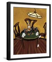 Poker Nite-Krista Sewell-Framed Giclee Print
