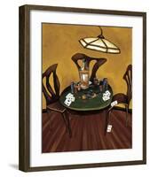 Poker Nite-Krista Sewell-Framed Giclee Print