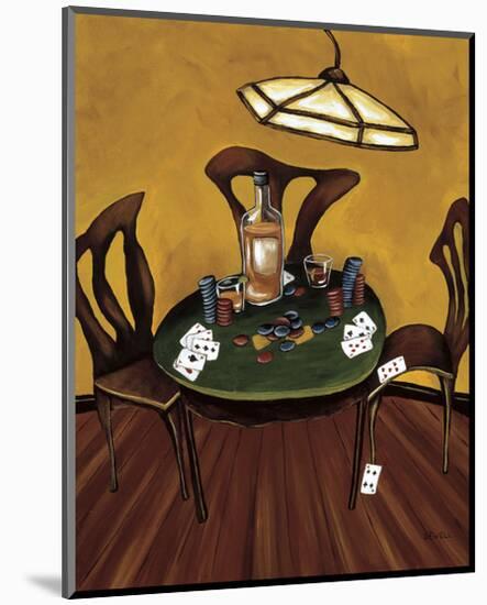 Poker Nite-Krista Sewell-Mounted Giclee Print