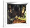 Poker Playing Dogs-Chameleon Design, Inc.-Framed Art Print