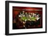 Poker Sympathy-Cassius Marcellus Coolidge-Framed Art Print