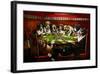 Poker Sympathy-Cassius Marcellus Coolidge-Framed Art Print