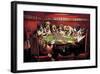 Poker Sympathy-C^ M^ Coolidge-Framed Art Print