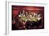 Poker Sympathy-C^ M^ Coolidge-Framed Art Print