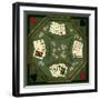 Poker Table-Kate Ward Thacker-Framed Giclee Print