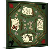 Poker Table-Kate Ward Thacker-Mounted Giclee Print