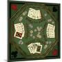 Poker Table-Kate Ward Thacker-Mounted Giclee Print