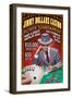 Poker Tournament - Vintage Sign-Lantern Press-Framed Art Print