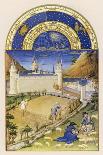 April Courtly Life in the Grounds of the Chateau De Dourdan-Pol De Limbourg-Art Print