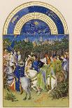 April Courtly Life in the Grounds of the Chateau De Dourdan-Pol De Limbourg-Art Print