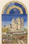 September the Wine Harvest Takes Place Close to the Chateau De Saumur-Pol De Limbourg-Photographic Print