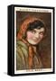 Pola Negri (1894-198), Polish Actress, 1928-WD & HO Wills-Framed Stretched Canvas