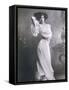 Polaire French Music Hall Entertainer in an Elegant White Dress-Paul Boyer-Framed Stretched Canvas