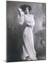 Polaire French Music Hall Entertainer in an Elegant White Dress-Paul Boyer-Mounted Photographic Print