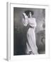 Polaire French Music Hall Entertainer in an Elegant White Dress-Paul Boyer-Framed Photographic Print