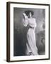 Polaire French Music Hall Entertainer in an Elegant White Dress-Paul Boyer-Framed Photographic Print