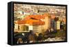 Poland, Aerial View of Royal Wawel Castle in Krakow.-De Visu-Framed Stretched Canvas